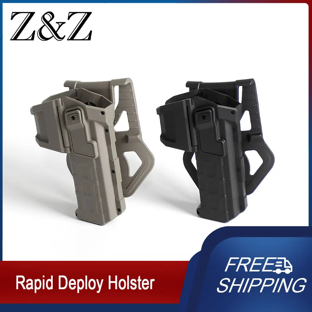 

Weapon 19-1-1 Rapid Deploy Holster Multi-Functional Movable With Waist Holster Adapter Hunting Tactical Accessories