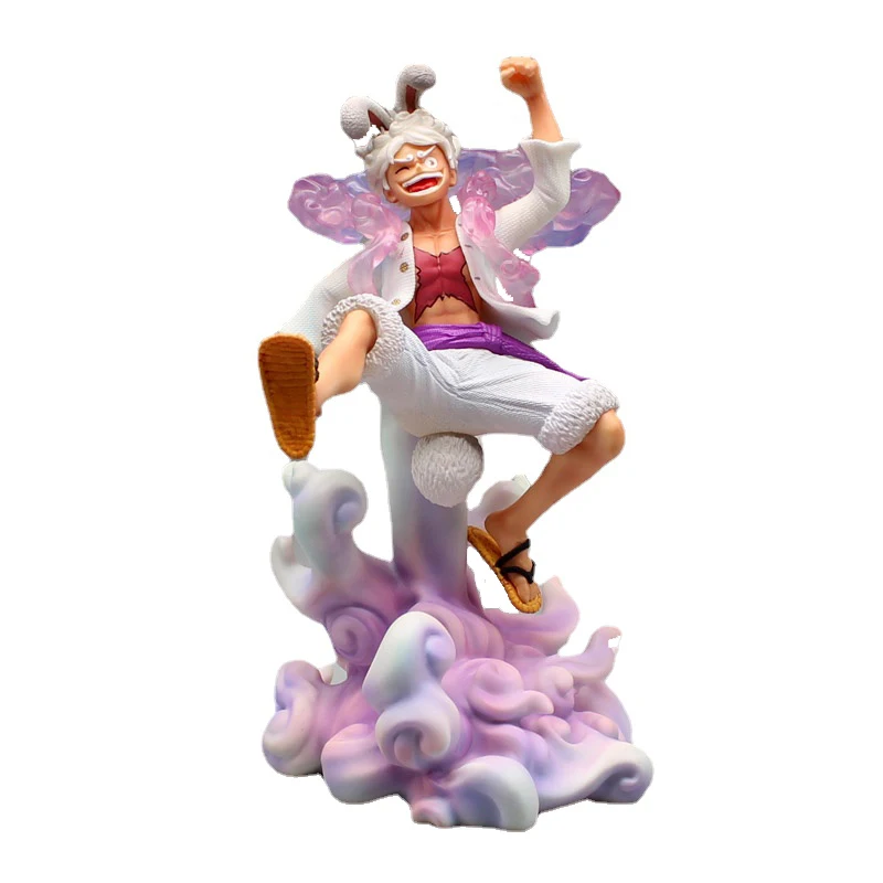 

Аниме One Piece Ника Луффи экипировка 5 фигурок бог солнца Ника Луффи экшн-фигурка 24 см из ПВХ искусственная Кукла Коллекционные Подарки