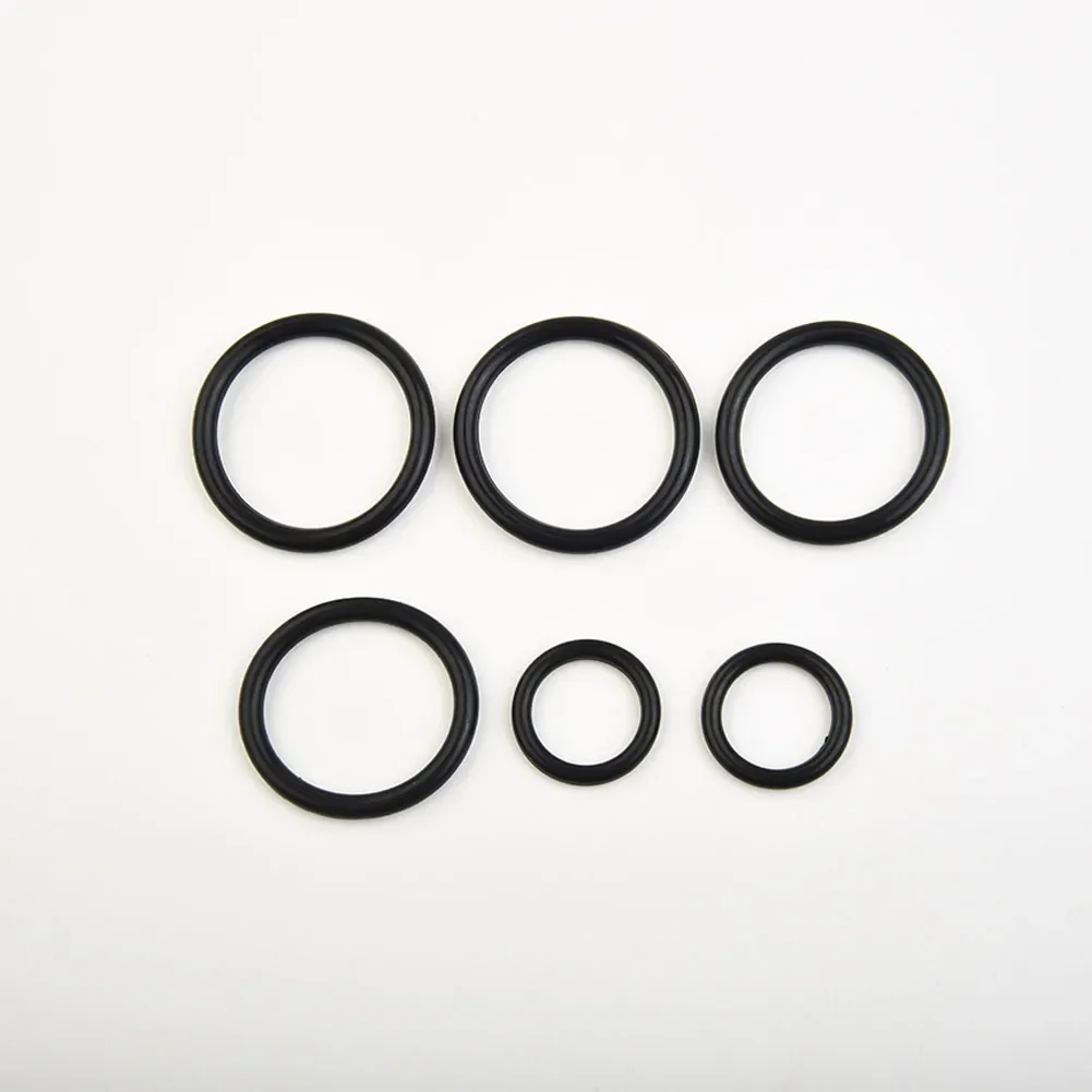 

Tool Set Engine Oil Cooler Replacement 15 Gaskets Gasket 12pcs/Set 15 Lines 93186324 5535407 Black Car Accessories