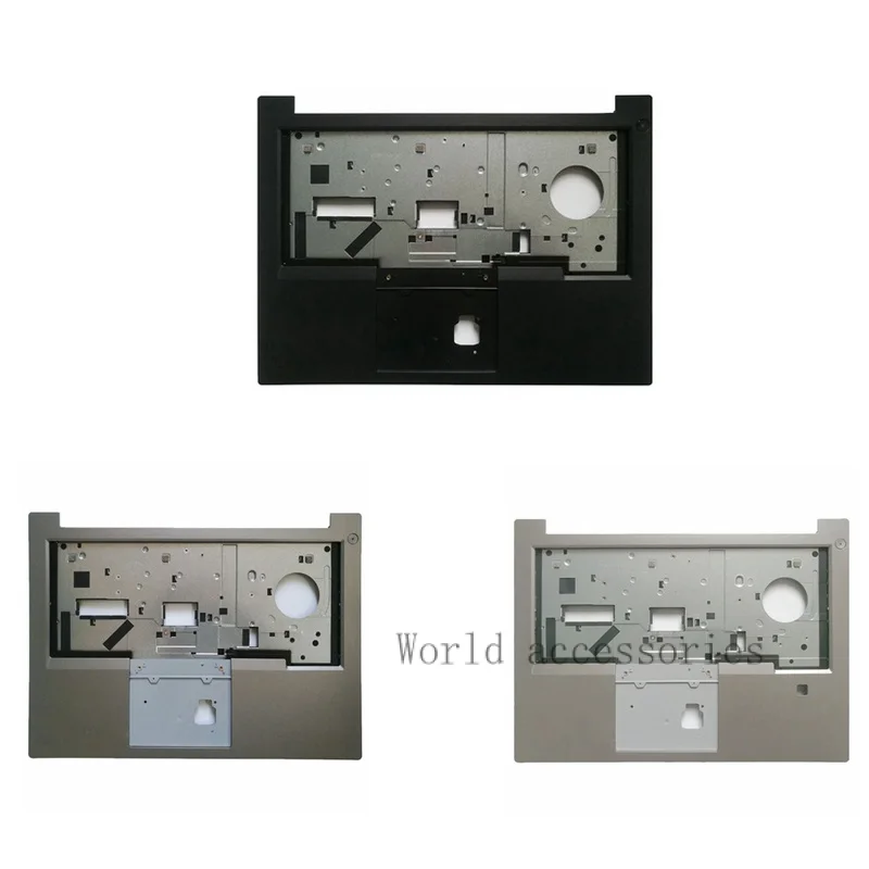 Новая подставка для рук, верхняя панель клавиатуры с отверстием для отпечатков пальцев для Lenovo Thinkpad E480 E490 R490 Laptopp 02DL685 01LW159