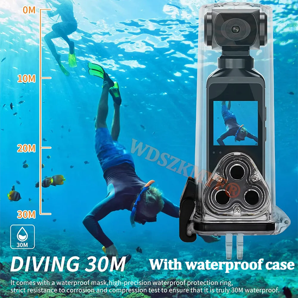 New 5K 4K MINI Pocket Camcorder HD Cam 1.3" Screen 270° Rotatable Wifi Mini sports Camera with Waterproof Case Motion Cameras