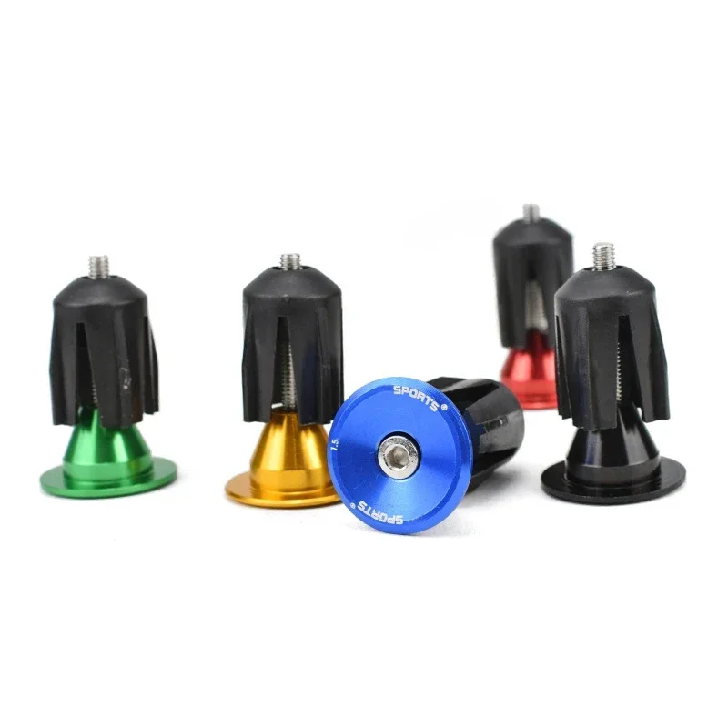1 Pair Bicycle Grip Handlebar End Cap Aluminium Alloy Lock Mountain Handle Bar Grips End Plugs for Bike Handlebar Accessory bicycle handlebar grips bicycle accessories bicycle handlebar bike handlebar plugs bicycle handlebar ends