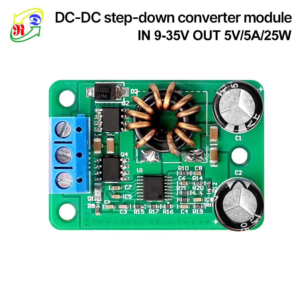 DC-DC Step-Down Synchronous rectification Adjustable Supply Power buck  converter voltage LED over 055L 10 pcs/lot] - AliExpress