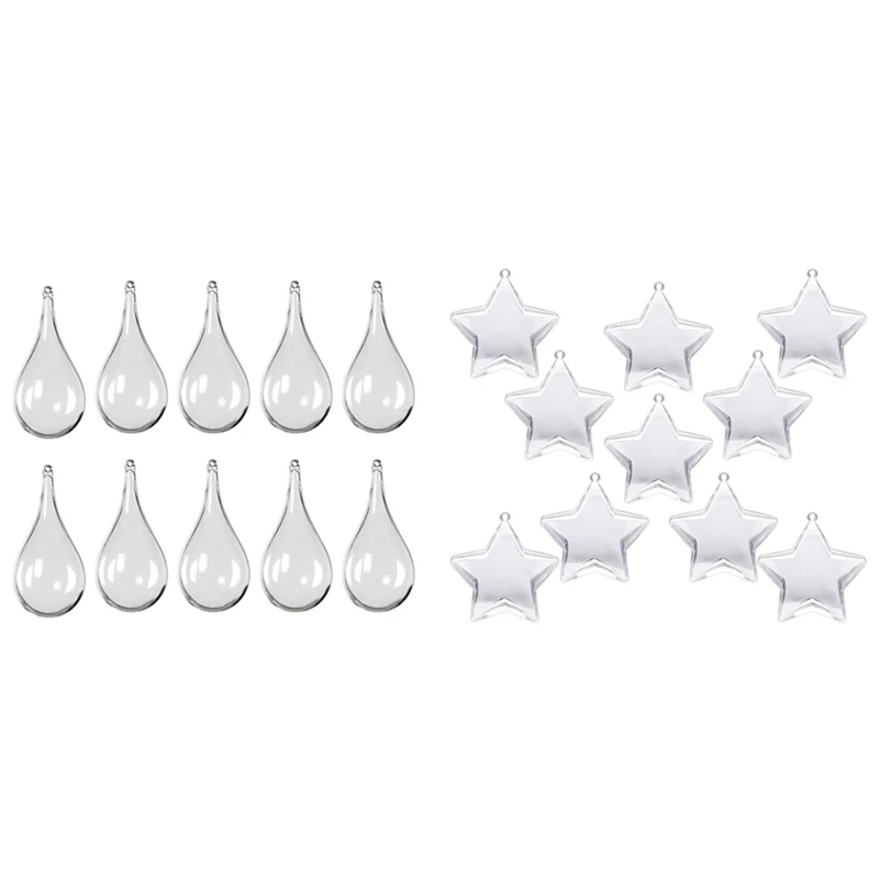 10-sets-clear-fillable-ornaments-droplet-bead-plastic-fillable-drop-beads-10-sets-80mm-diy-fillable-balls-star-shape