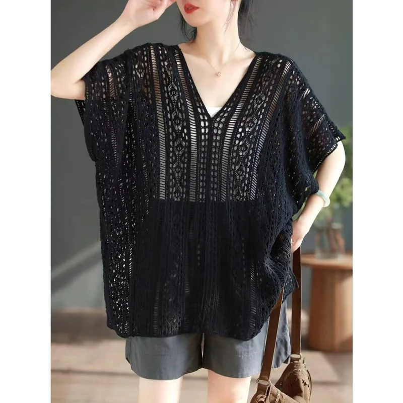 Рисунок 4 - Женский хлопковый свитер с V-образным