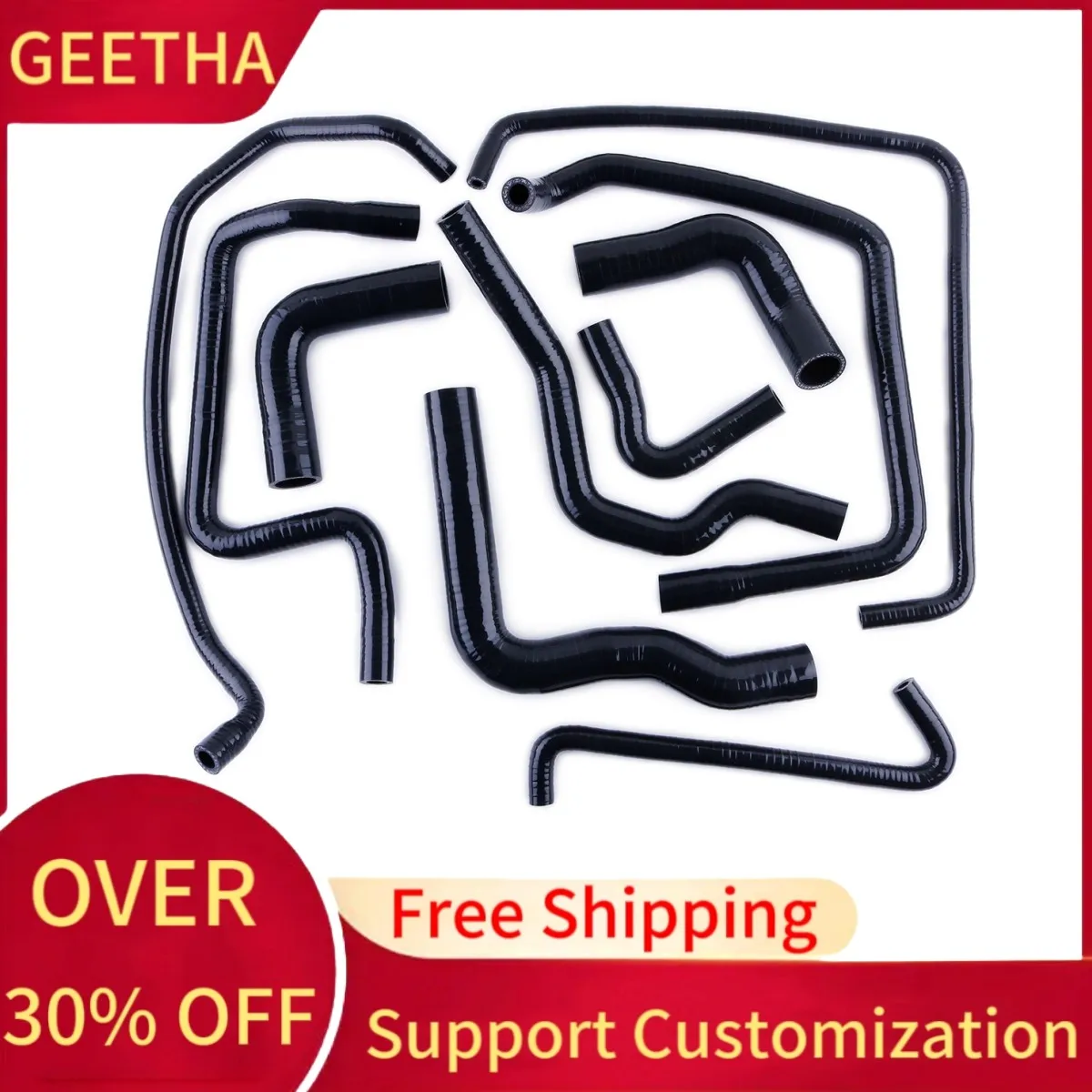 Per Peugeot 309 Gti 8V 205 Gti Cti 1.6L 1.9L Kit Tubo Tubo Flessibile Del Liquido Di Raffreddamento Del Radiatore In Silicone
