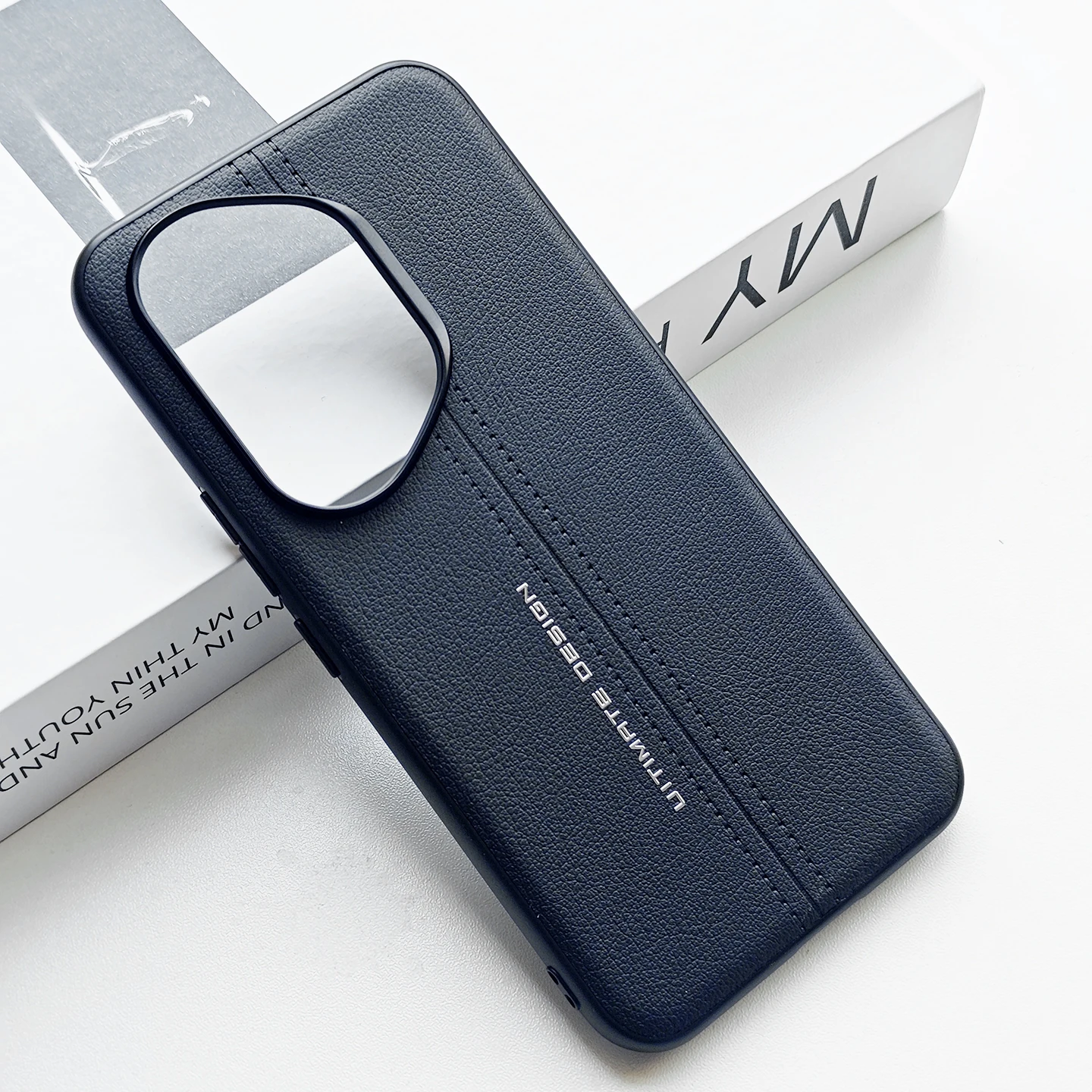 Luxury PU Leather Phone Case - Skin-Friendly Silicone Rubber Cover & Bumper