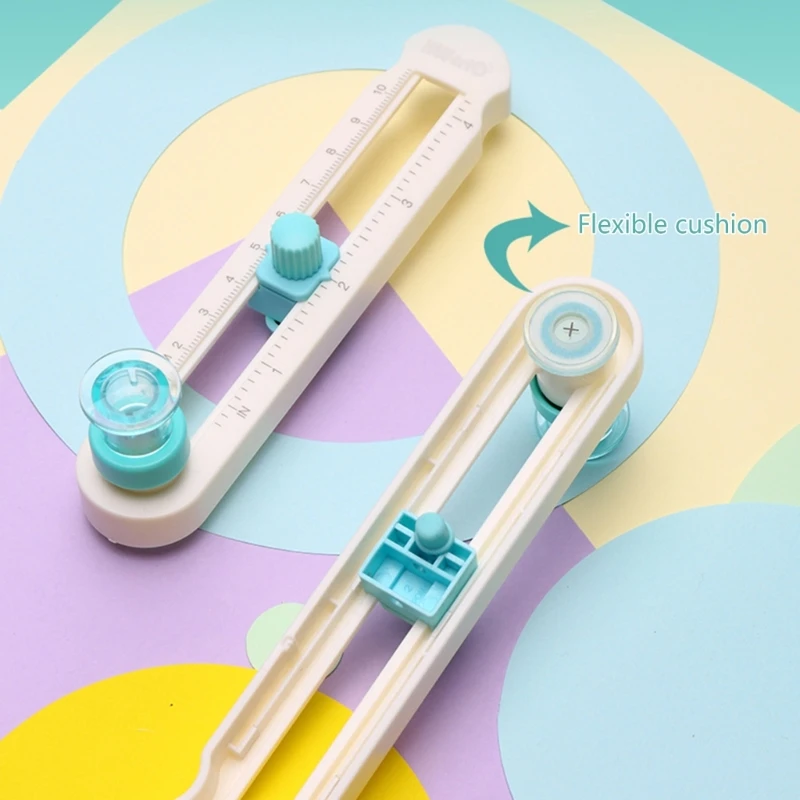 

J6PA 360 вращений круговой дырокол круглый резак для бумаги DIY перфоратор для скрапбукинга