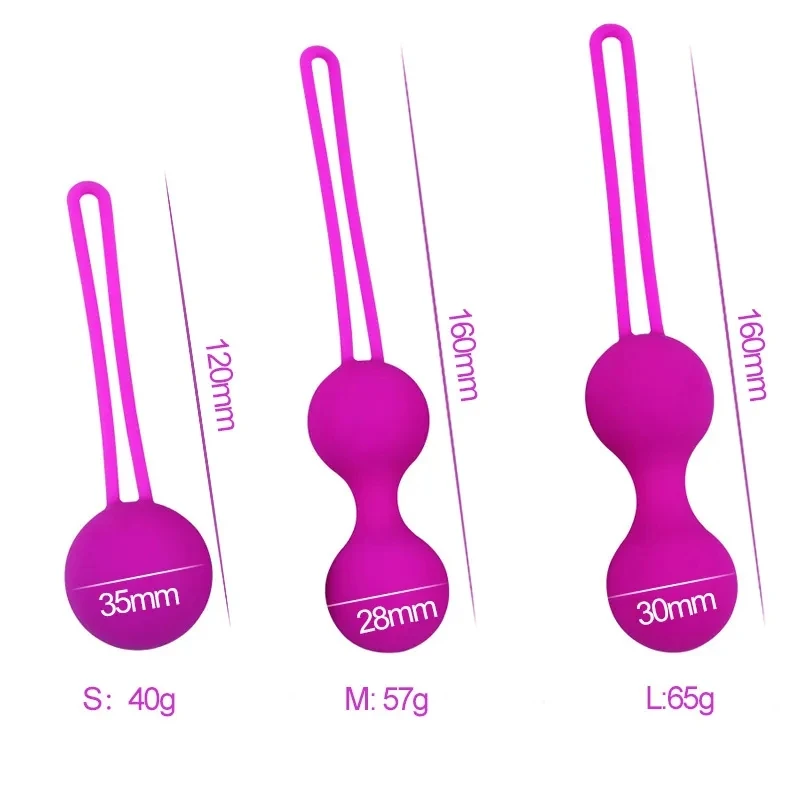 Silicone Smart Ball Kegel Exerciser Vagina Stringere Trainer Machine Vaginal Geisha Ball Sex Toys For Women
