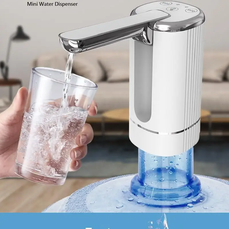 HOMEFISH Electric Household Folding Water Pump Bucket Automatic Water Dispenser Small Water Outlet for Home Use 2