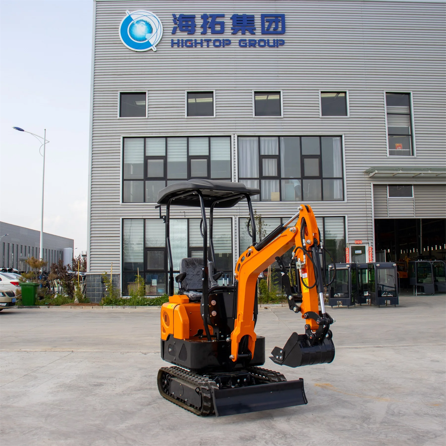 Cinese Hightopkubota Mini Escavatore Produttore Ce/Epa Mini Escavatore 1Ton Micro Bagger 1.2 Ton Mini Escavatore 1000Kg Fabbrica Pri