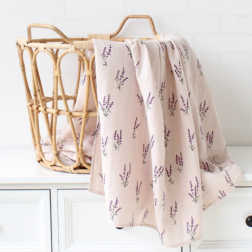 Baby Swaddle Cotton Muslin Blanket for Newborn Infant
