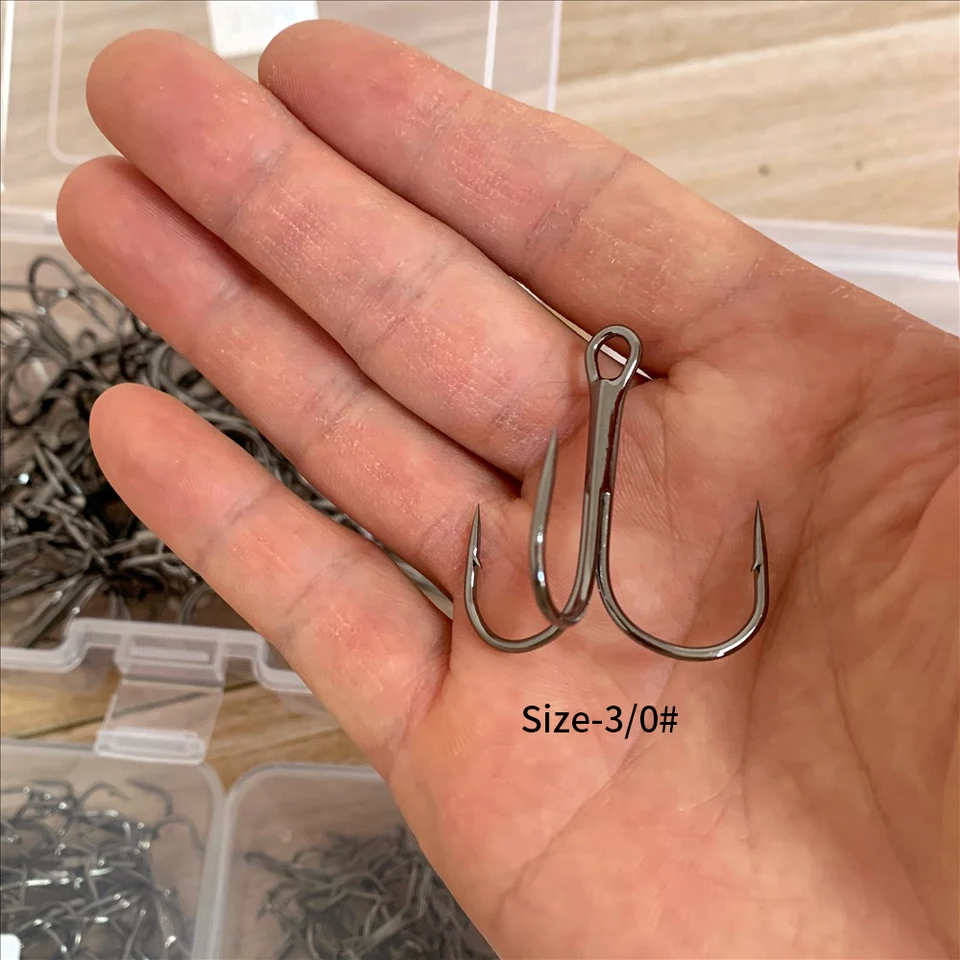 #1 fishing hook Owner Single Replacement 2/0 3X