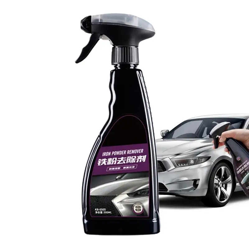

Iron Powder Remover 500ml Car Rust Remover Spray Iron Dust Rim Rust Cleaner Wheel Paint Spray Super Rust Remover For Car Wheels