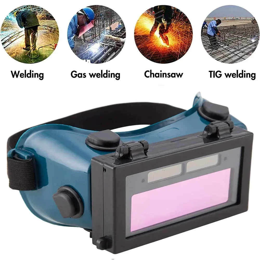 

Welding Welding Flip Energy Safety Goggles Glasses Darkening Lens Solar Protection Auto Accessory Up Eye Anti-glare Equipment