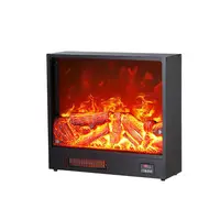 Декоративный электронный камин с сердечником, встроенная имитация огня, камин, европейский электрический камин, интеллектуальное отопление — изображение 2