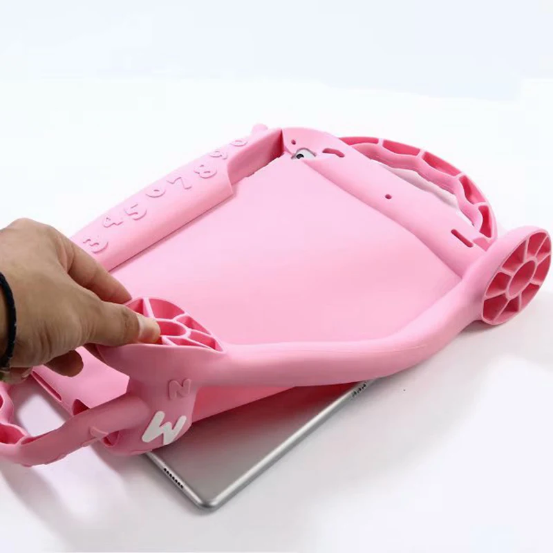 dos Desenhos Animados Case para Ipad ar ar 2023 9.7 10.22023 Funda Suporte Capa para Ipad 7th 8th Geração Ipad Mini Crianças - Imagem 3