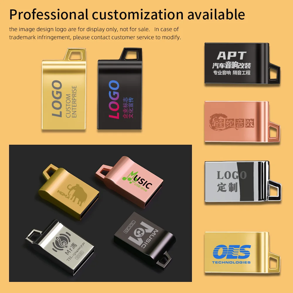 10PCS Mini USB Sticks 4G 8G Pen Drive 16GB High-Speed USB Flash Drive 64GB Free Logo Gift Memory Stick Waterproof U Disk usb flash drive flash drive