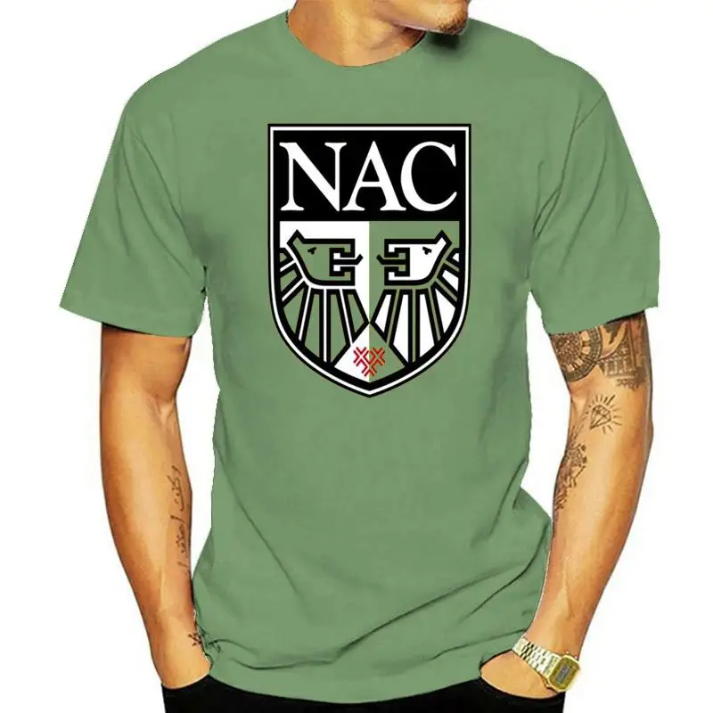 Nac Breda Football Club Soccer Team Eredivisie Dutch League T Shirt Fashion Classic Tee Shirt