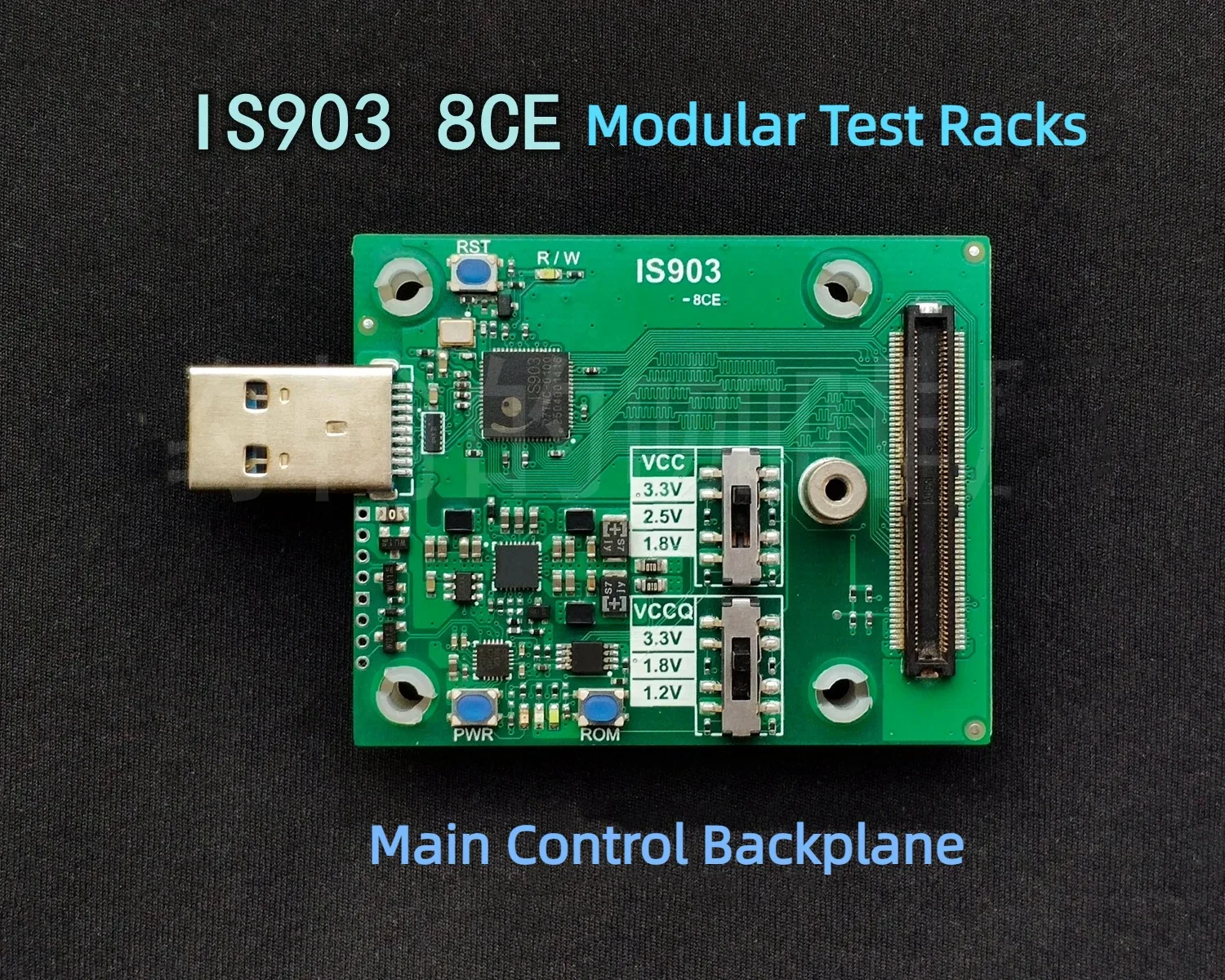 

Модульная испытательная стойка для вспышки IS903 BGA132/152/272/316 8CE