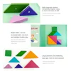 Hot Magnetic 3D Puzzle Geometric Shapes Tangram Jigsaw Board Kids Montessori Games Children Educational Wooden Toys 4