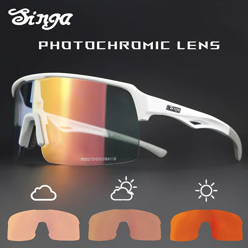 Photochromic Sports Eyewear - Unisex Sunglasses for Cycling, Fishing, Driving, and Outdoor Adventures