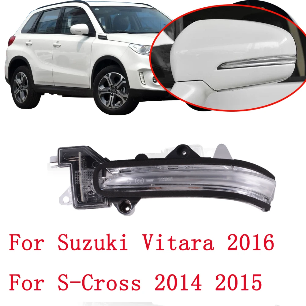 CAPQX Rearview LED Turn light For Suzuki Vitara 2016 For S Cross 2014