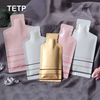 TETP 100Pcs Cosmetic Laundry Detergent Trial Bags Home Travel Honey Powder Liquid Packaging Favors Portable Plastic Heat Seal 1