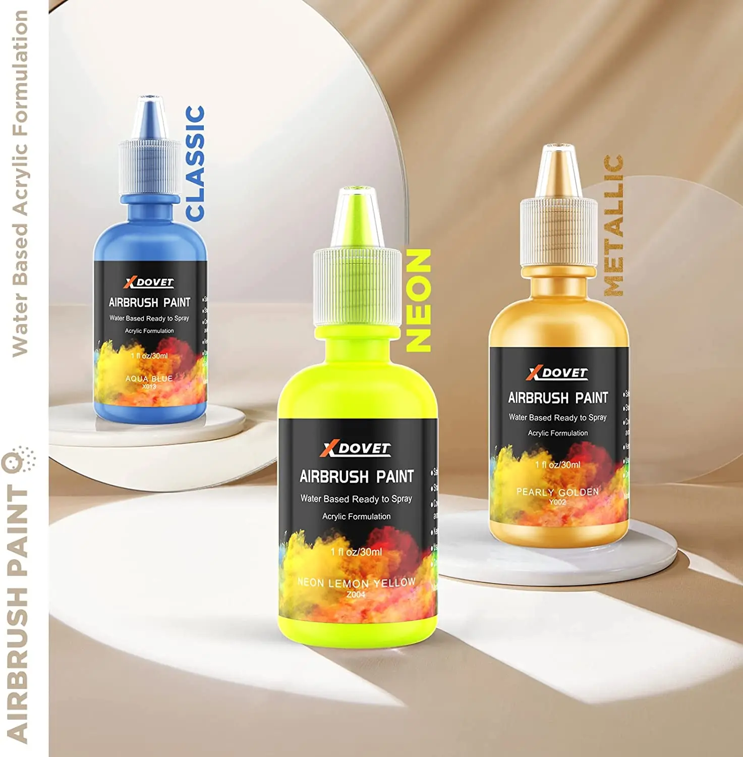 XDOVET 귯 Ʈ  12 귯 Ʈ Ʈ (30 ml/1 oz)  ׿ , , ̾