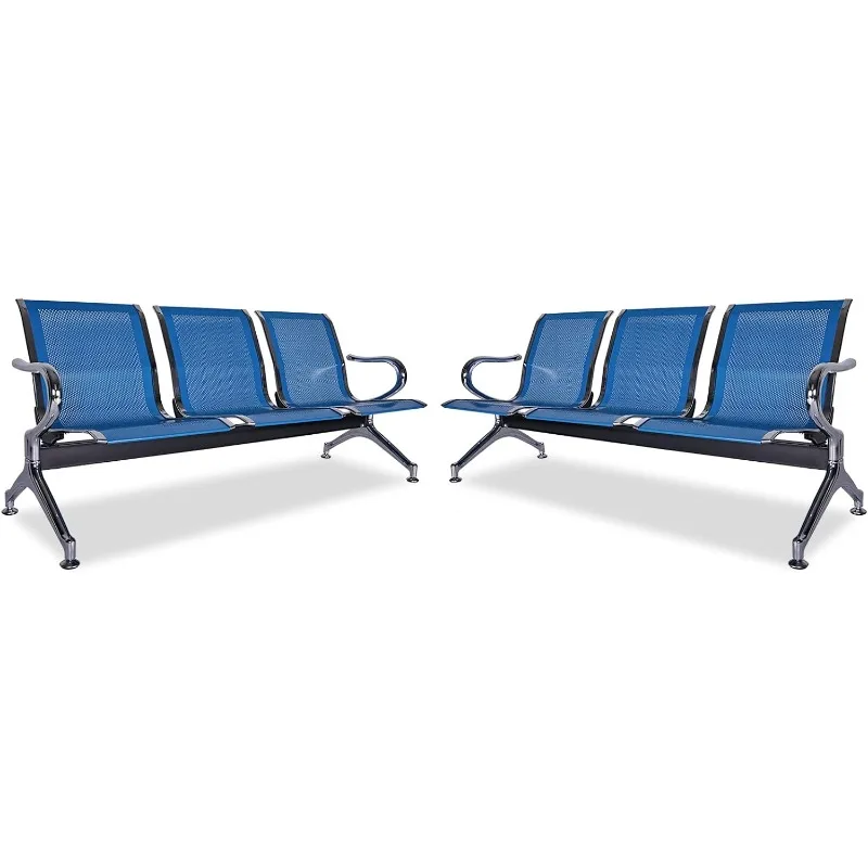 

Airport Waiting Chairs Salon Office Waiting Room Benches Waiting Area Reception Chairs with Arms for Bank, Hospital, School