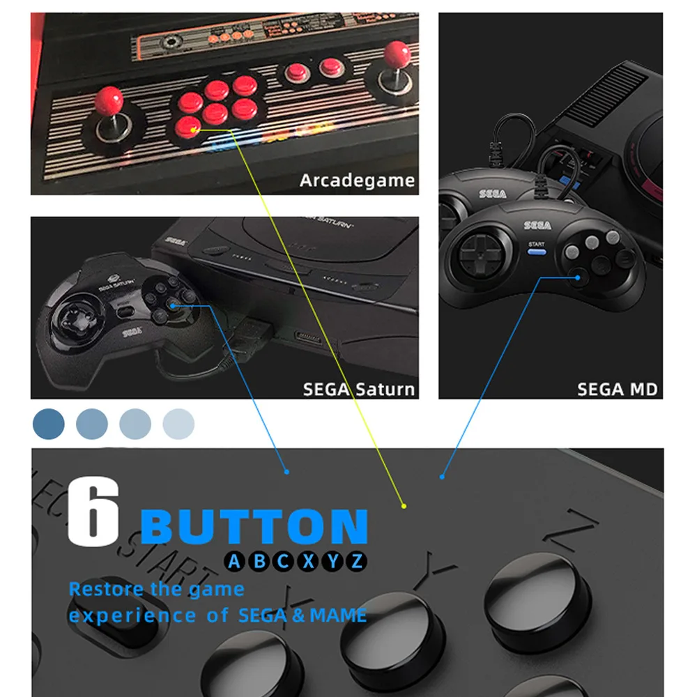 Suporte para Jogos no Celular Gamepad Game Handle 3x1 + Botão