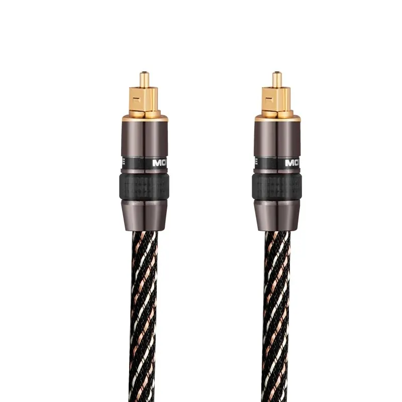 YYTCG Dijital Optik Ses Kablosu Toslink SPDIF Koaksiyel Kablo 1m 2m Amplifikatörler için Blu-ray Xbox 360 PS4 Soundbar Fiber Kablo