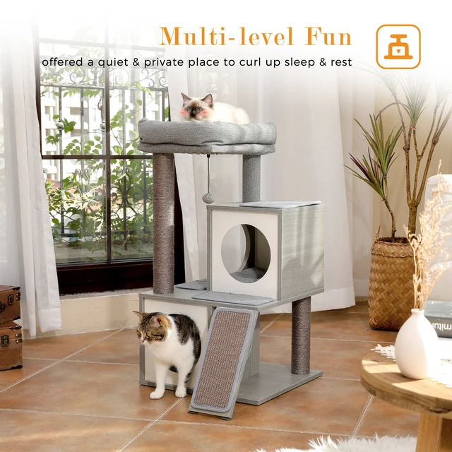 modern cat luxury cat condo