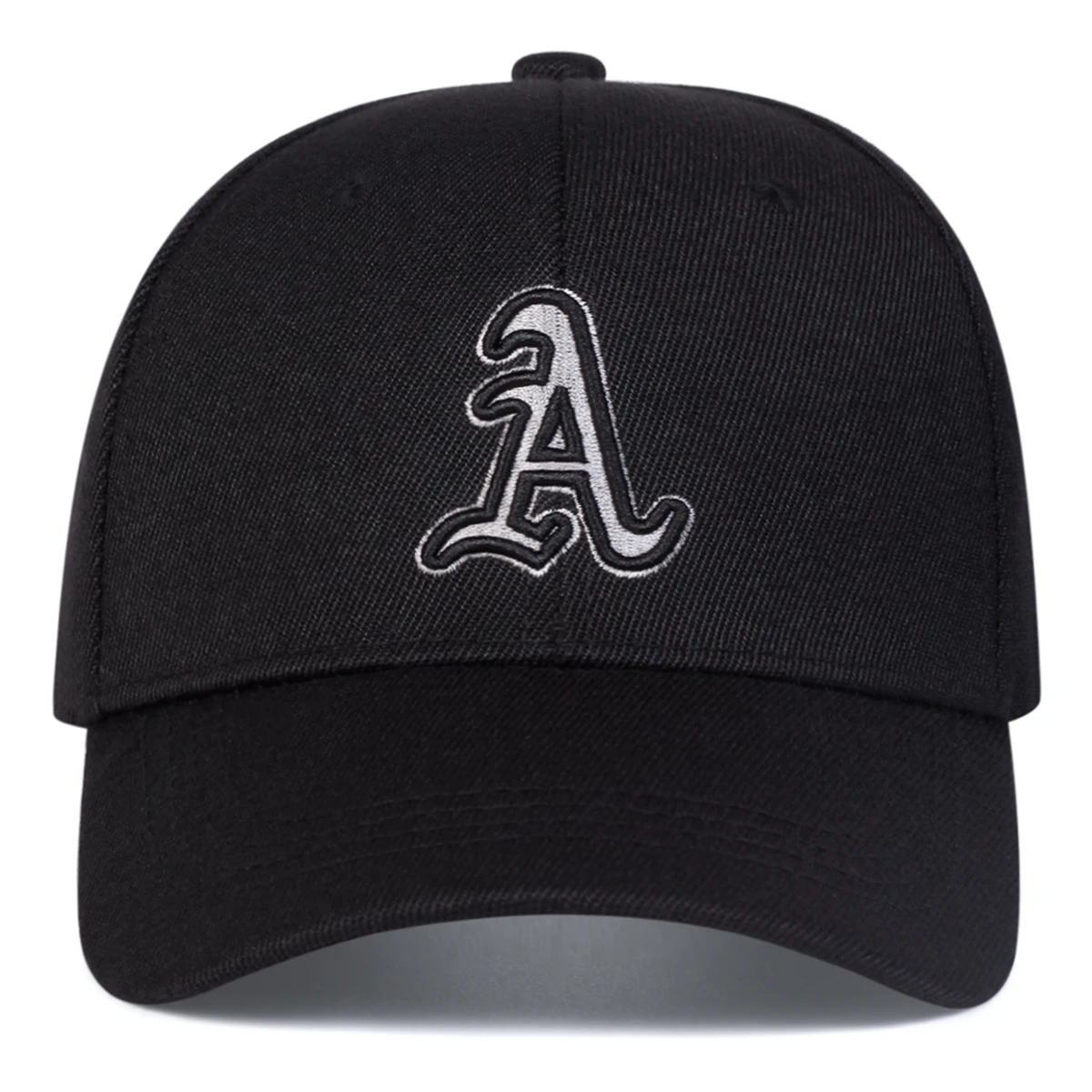 Unisex A Letter Embroidery Side American Flag Baseball Cap Spring Autumn Outdoor Adjustable Casual Hat Hip Hop Hat Sunscreen Hat
