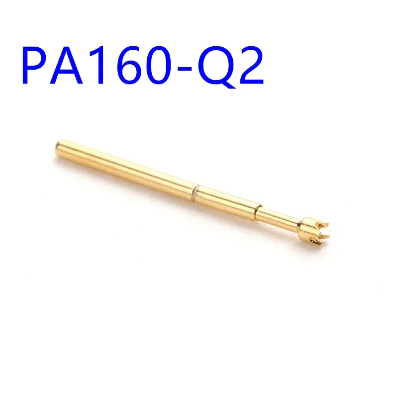 

100PCS/Pack PA160-Q2 Four-jaw Plum Head Spring Test Needle, Outer Diameter 1.36MM, Length 24.5mm PCS Pogo Pin