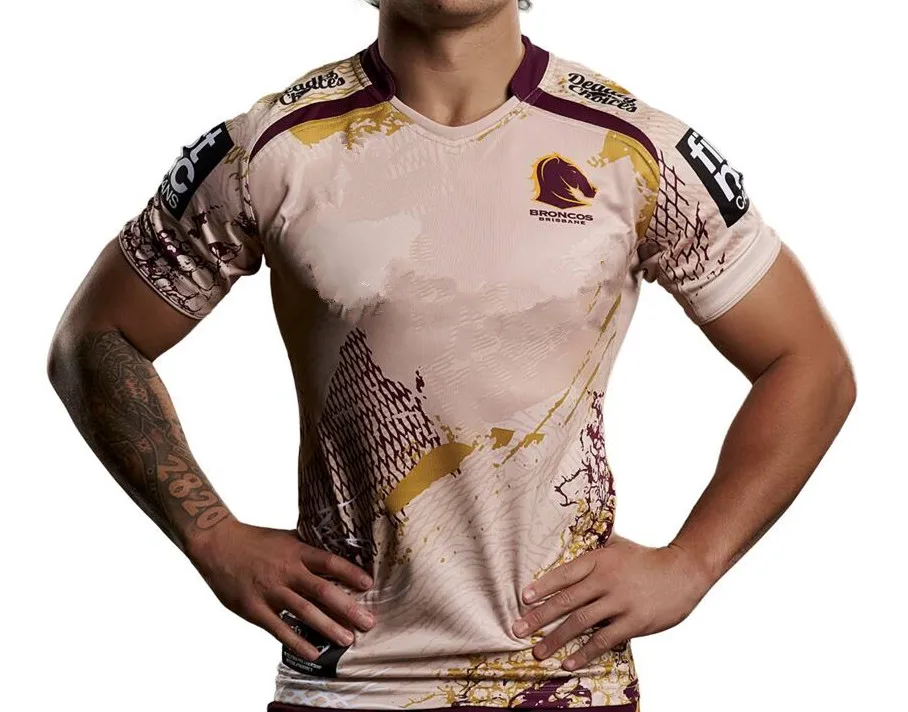 Rugby Jersey Broncos 2025 Mens Kids