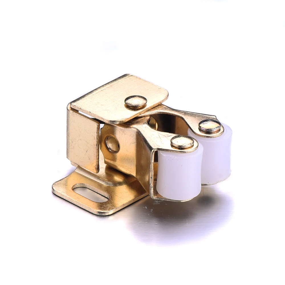 Magnetic Cabinet Catches Door Catches Magnetic Cabinet Latches Cabinet Door Latch 5pcs Gold furniture Magnetic Buckle for Cabinet Door Bathroom Toilet Small Lock Catch Latch Gate Lock With Screw