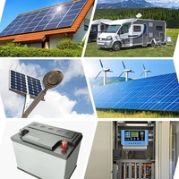 Contrôleur solaire 12V/24V 30A 20A 10A, régulateur solaire, chargeur de batterie PWM, affichage LCD, double sortie USB 5V 3