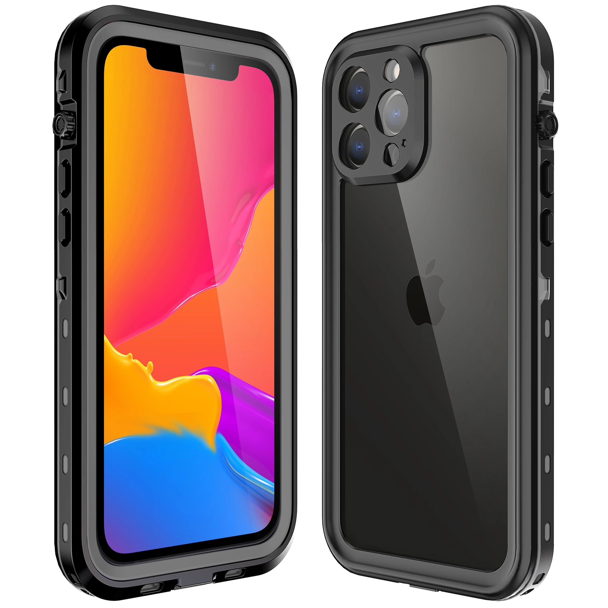 Shellbox Hot Sale Rugged Waterproof Phone Case with Lens Protection