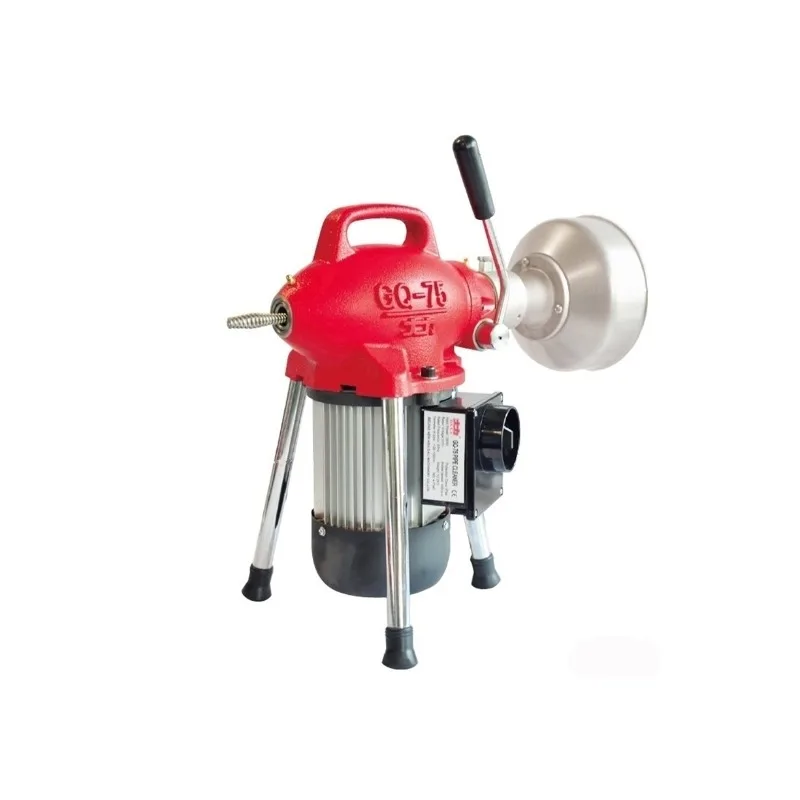 【From China】for GQ-75 New Portable Electric High Pressure Drain Pipe Cleaning Machine – Industrial Professional Plumbing Sanitar