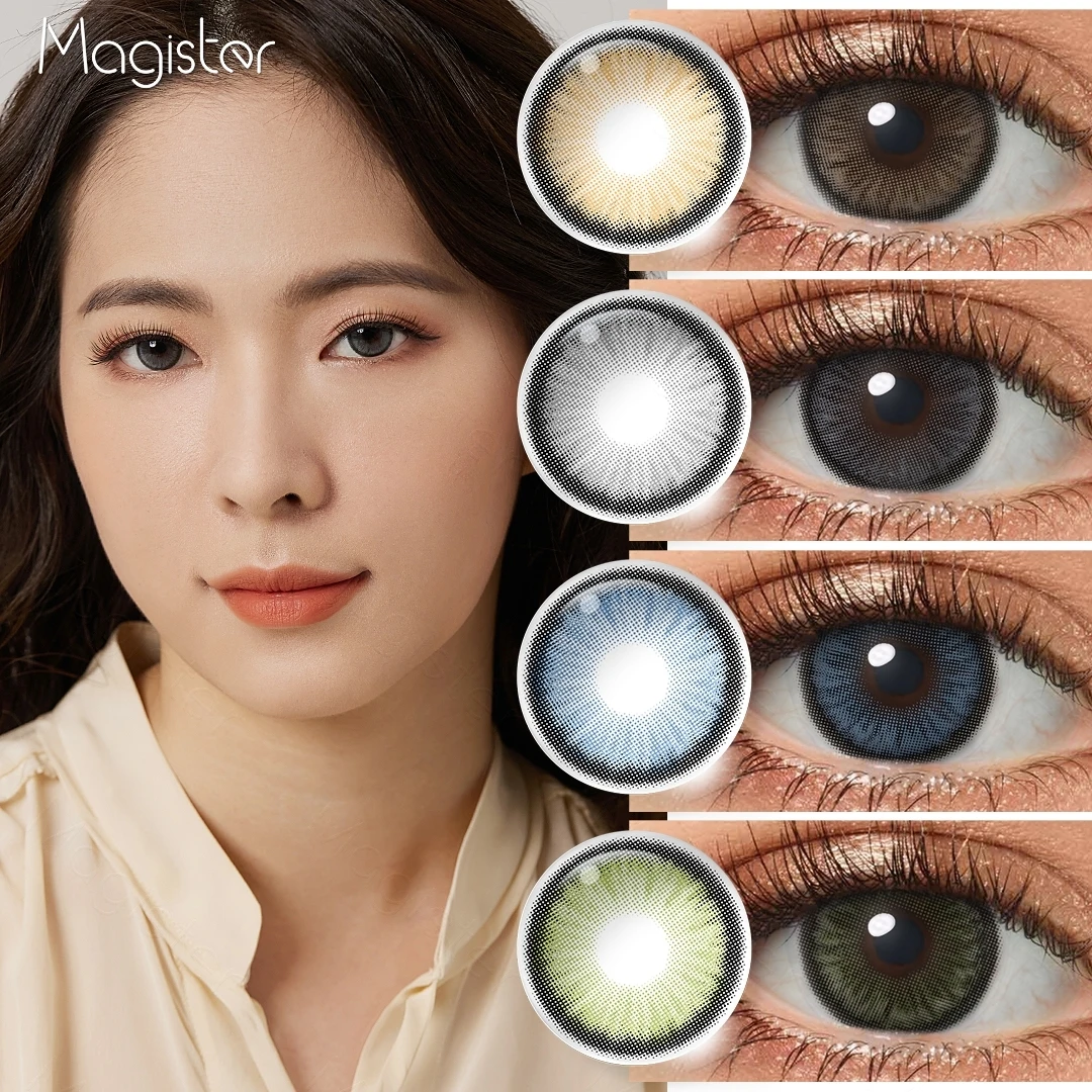 MagisterColoredContactLensesforEyesDIA145mmBigEyeColorLens