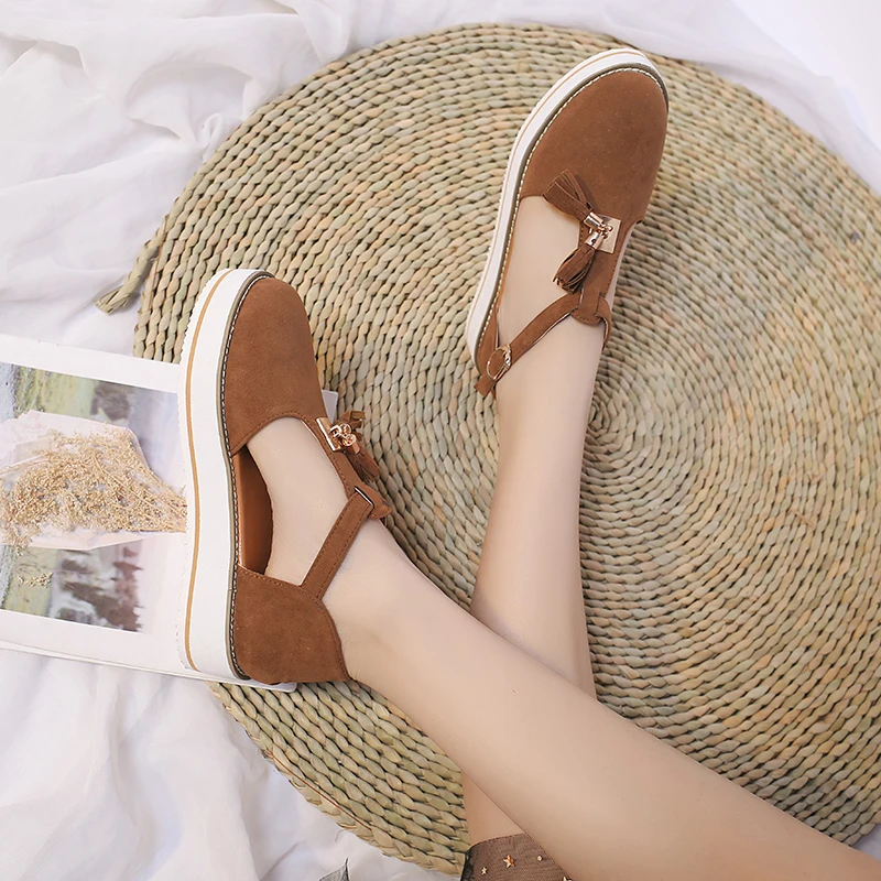 

Summer Women Linen Wedge Sandals Bohemian Handmade Ladies Casual Comfortable Espadrilles Platform Pumps Shoes Platform Sandals