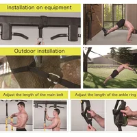 Hanging Training Strap Adjustable Fitness Band Chest Exercise Strap Pull Rope Resistance Band Set Home Gym Exercise Equipment - Image 5