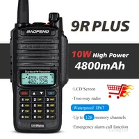 Waterproof Walkie Talkie IP68 Baofeng UV-9R Plus 10km High Power 10W Dual Band Two Way Radio UHF VHF Portable Ham Radio UV9RPLUS 1