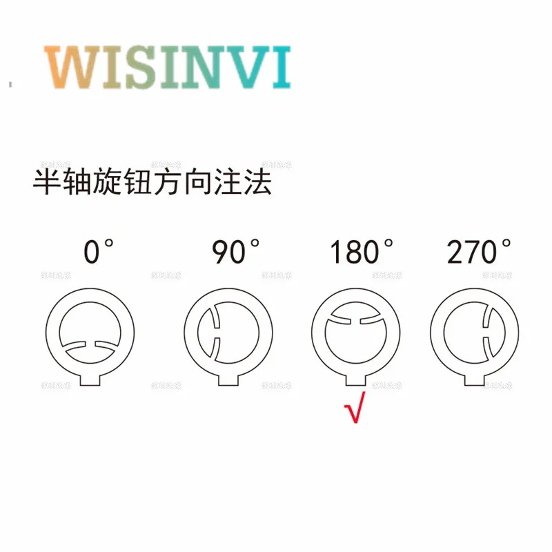 Potentiometer Knob Cap Plastic Knob Cap 10PCS Plastic Knob Cap Diameter 11mm Height 13.5mm Potentiometer Encoder Knob 180 Degree D Inner Hole 6MM