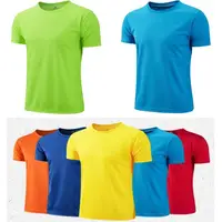 Hommes femmes séchage rapide à manches courtes Sport T-Shirt maillots de gymnastique Fitness chemise formateur course T-Shirt adolescent vêtements de Sport respirants 6