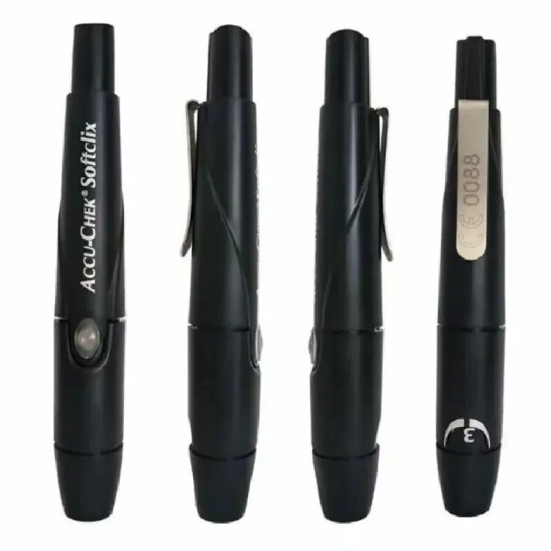 Blood Collections Lancets Accu-Chek Softclix Lancing Device Roche Original Blood Collection Pen