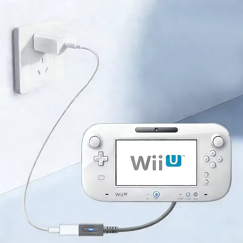 닌텐도 WII U 게임 콘솔용 C타입 45W PD 충전 케이블, 닌텐도 WII U 게임 콘솔 전원 공급 와이어, USB C 게임 콘솔 코드