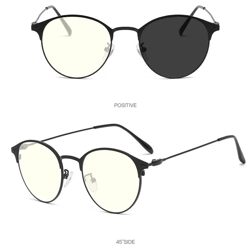 Blue Light Blocking Glasses Photochromic Blue Light Blocking Glasses 2 In 1 Anti-ultraviolet Eyeglasses Anti Light Sunglasses For Men And Women