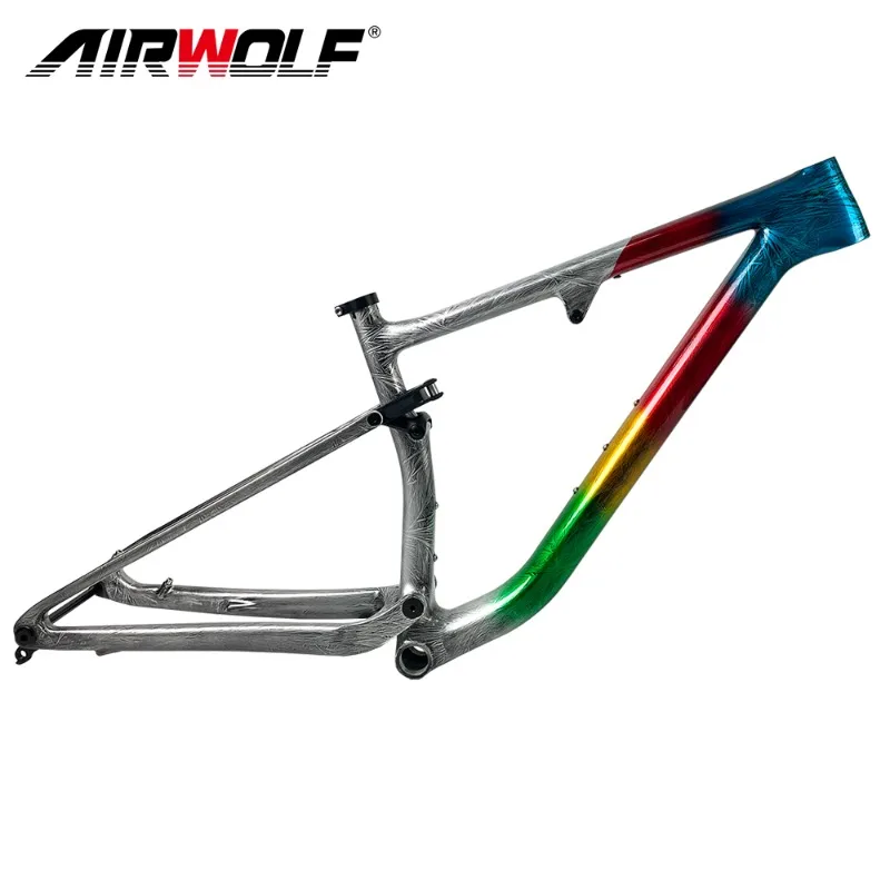 

Airwolf T1100 Carbon MTB Frame Full Suspension Shock Mountain Bicycle Frame Boost Frameset 148*12mm Disc Brake Bike Frameset
